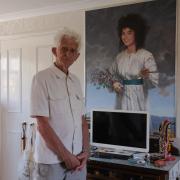 Dr Jim Swire at home with a picture of his beloved daughter Flora who was killed in the Lockerbie disaster in 1988