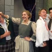 Hagley Theatre Group's Youth Section performers Matthew Smith, Isobel Nicholl, Jonathan Shariat and Christian Truslove.