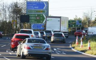 WORK: The scheme - once complete - will alleviate heavy traffic around Junction 6 of the M42 and the busy A45