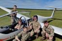 A group of cadets took to the skies for their Glider Introduction Flights at RAF Little Rissington