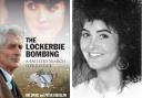The cover of The Lockerbie Bombing book, and Dr Jim Swire's daughter Flora who died in the 1988 air tragedy