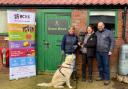 From left - Angie Preece, business development manager at BCRS Business Loans, with Carrena and Darron Burness, of Beacon Barkers Pet Centre