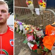 A sea of floral tributes were left outside Crane nightclub following Cody Fisher's death.