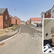Terri Hurdman (insert) died last August and now her son is set to be evicted from their home.