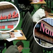 Many of the restaurants will be offering free dishes for GCSE students