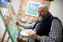 Harbour Gallery and coffee shop, Paul Liggins (resident artist), 24/01/20, PICTURE: FINNBARR WEBSTER/F30849