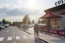 PLAN: How the new Costa Coffee drive-thru and new Sainsbury's would look at the site off Roman Way in Droitwich