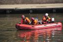 VITAL: West Mercia Search and Rescue Team on the River Severn in Worcester.