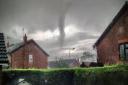 A tornado was spotted in Bromsgrove on September 8.
