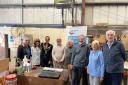 Cllr Ammar announced Age UK Bromsgrove, Redditch and Wyre Forest as her civic charity at Bromsgrove Men in Sheds