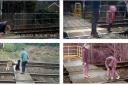 Network Rail has released footage of dangerous misuses at railway tracks