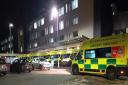 BUSY: Worcestershire Royal Hospital - the internal critical incident is no longer in force after it was declared on Sunday