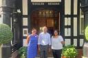 MP Sajid Javid visited the care home on September 9