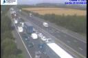 CRASH: A 35-year-old man died on the M5 motorway in Worcestershire.