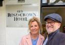 Andrew and Joanna Hodges, owners of The Old Rose and Crown Hotel, Lickey Hills.
