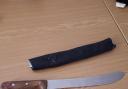 A knife was taken off the streets of Rubery.
