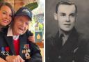 Peter John Gould celebrating his 100th birthday and during his time in the armed forces