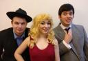 Lewis Doley as Max, Jess Billingham as Ulla and Ollie Edwards as Leo