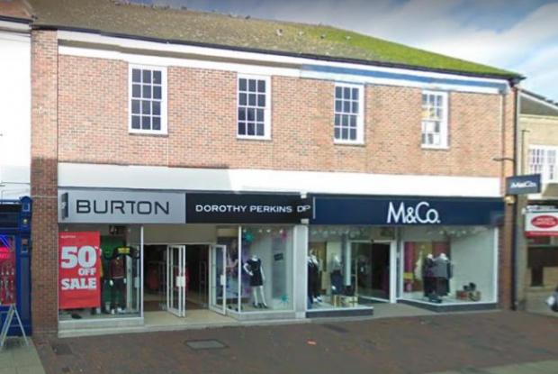 Bromsgrove Advertiser: The space is set to be transformed into eight retail units and nine apartments. Image/ Google Maps.