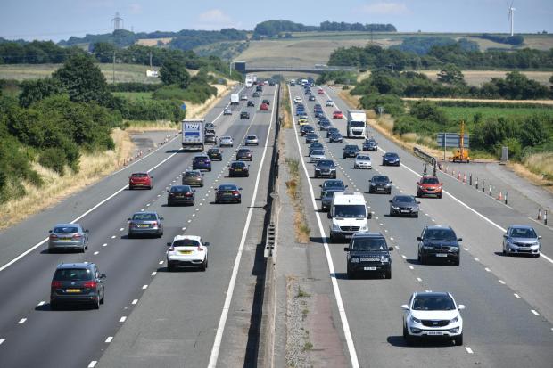 There will be a few road closures on the M4 over the weekend of July 1-3 (PA)