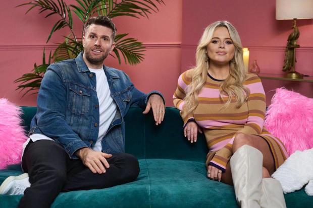 Bromsgrove Advertiser: Joel Dommett and Emily Atack will star in the new series of Dating No Filter (Sky)