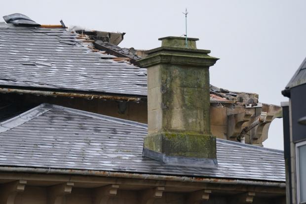 Bromsgrove Advertiser: Storm Eunice has caused plenty of damage throughout the UK (PA)
