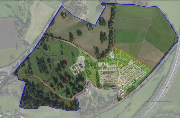 Bromsgrove Advertiser: PLANS: The planned development at Chateau Impney