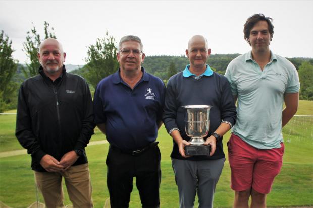 Leominster Golf Club who won the Cognac Trophy