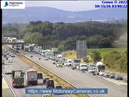 Bromsgrove Advertiser: Latest CCTV images from J8 of the M5