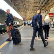 Rail commuters should return to the tracks to avoid traffic jams. (PA)