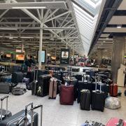 Baggage reclaim at Terminal 3, Heathrow Airport on Saturday, July 2.