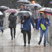 Warning to drivers with thunderstorms and flash flooding predicted today