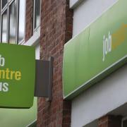More than 11,000 people were claiming unemployment-related benefits as of March