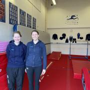 Gemma Buchanan and Marie Carrigan, head coaches at  Starbound Gymnastics Academy.