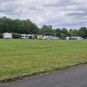 CAMP: Travellers have left the playing field.