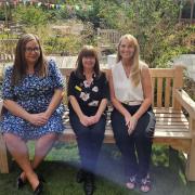 From left to right, care home manager Kerry Hill, receptionist Diane Riach and business administrator Wendy Sibley
