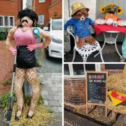 Some of the creative designs seen on display at Belbroughton Scarecrow Festival 2023