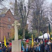 Bromsgrove paid its respects to fallen soldiers over the weekend
