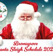 The Bromsgrove Santa Sleigh kicks off next month