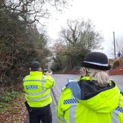 Police conducted a speed watch along the Stourbridge Road