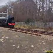 The Flying Scotsman is on its way to Worcester