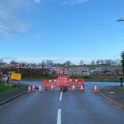 Whitford Road is now closed