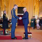 Sir Sajid Javid was knighted by the Prince of Wales