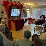 Residents at Cherry Trees Care Home enjoyed the film, The Wizard of Oz, on April 24, with many of them singing the much loved song, ‘Over the Rainbow’
