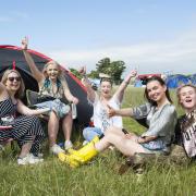 Festival-goers at Isle of Wight Festival 2017. David Jensen/PA Archive/PA Images