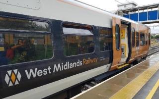 Train services are delayed between Longbridge and Bromsgrove.