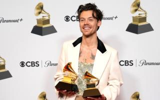Harry Styles won two Grammys at the weekend