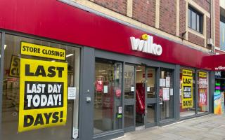 Wilko in Worcester's High Street closed down last month