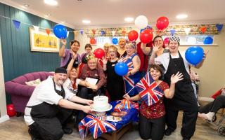 Care UK's Chandler Court marked its sixth anniversary with a 'right royal knees up'